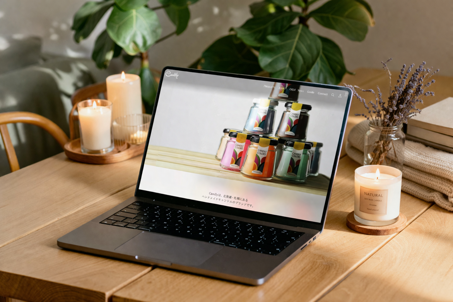 Candly オンラインショップリニューアルのお知らせ