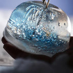 細氷キャンドル（ソーサー付き）