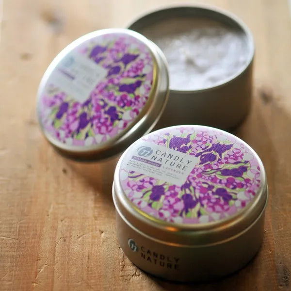 北海道天然アロマキャンドル（缶）/ラベンダー