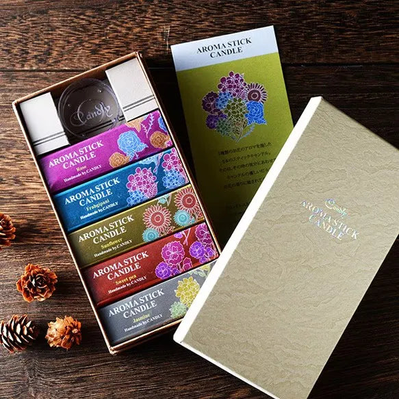アロマスティックキャンドル5本入り