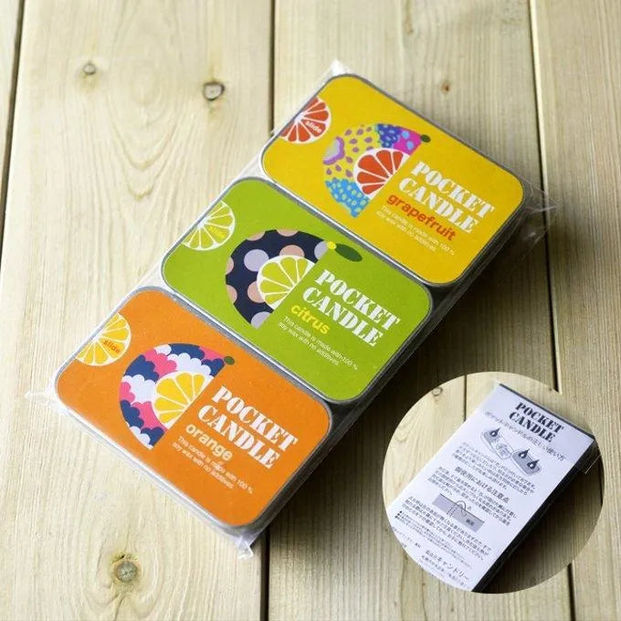 POCKET CANDLE（3種セット）