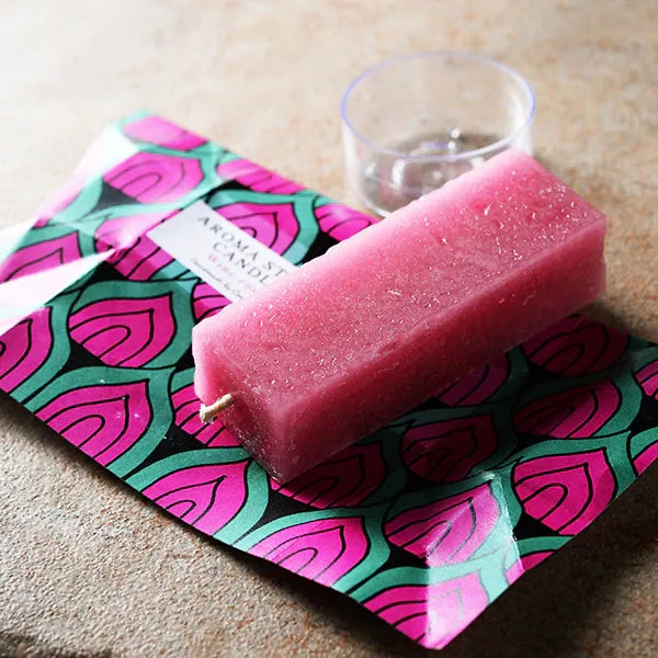 アロマスティックキャンドル2本入り （ポリカポネートカップ付き）