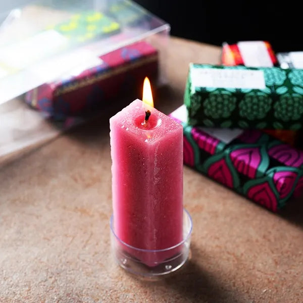 アロマスティックキャンドル2本入り （ポリカポネートカップ付き）