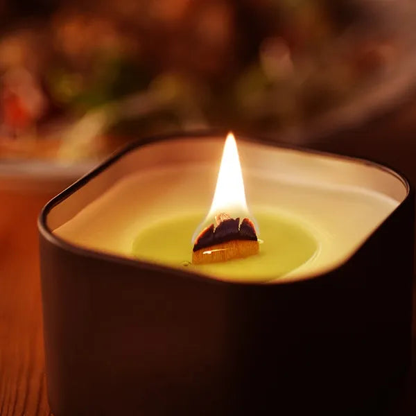 PACHITTO（小さな焚き火） | 木芯のソイキャンドル | 期間限定 レモングラス