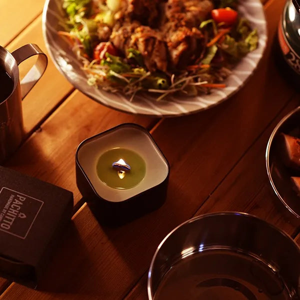 PACHITTO（小さな焚き火） | 木芯のソイキャンドル | 期間限定 レモングラス