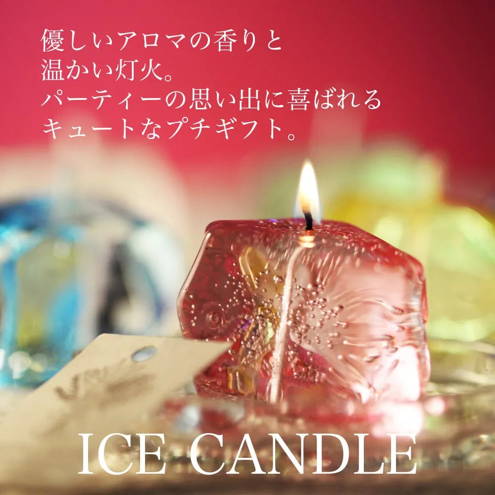 （名入れギフト）キャンドリー ブライダルプチギフト ICE CANDLE 10点セット