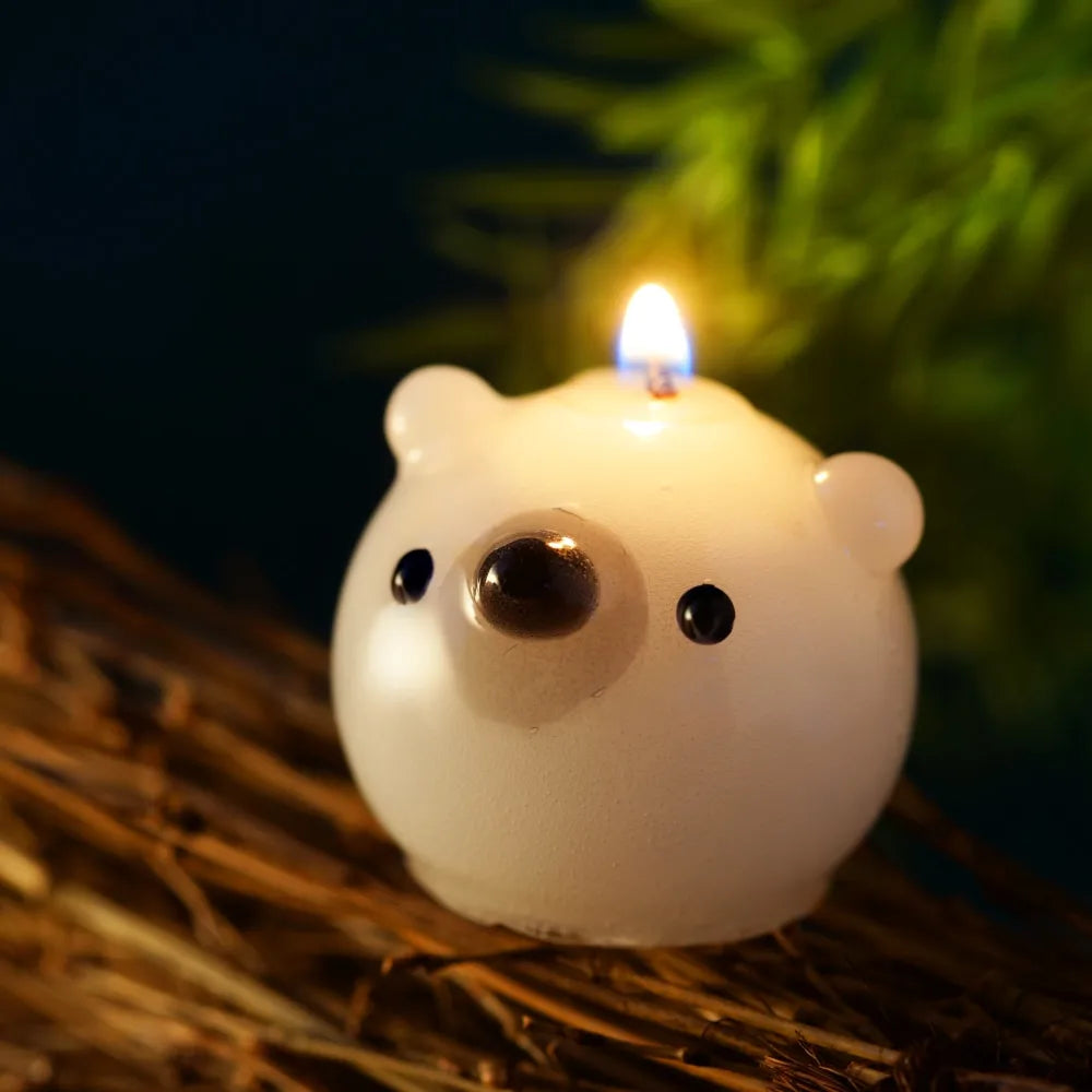 ぷにぷにシロクマCANDLE | はちみつバニラの香り