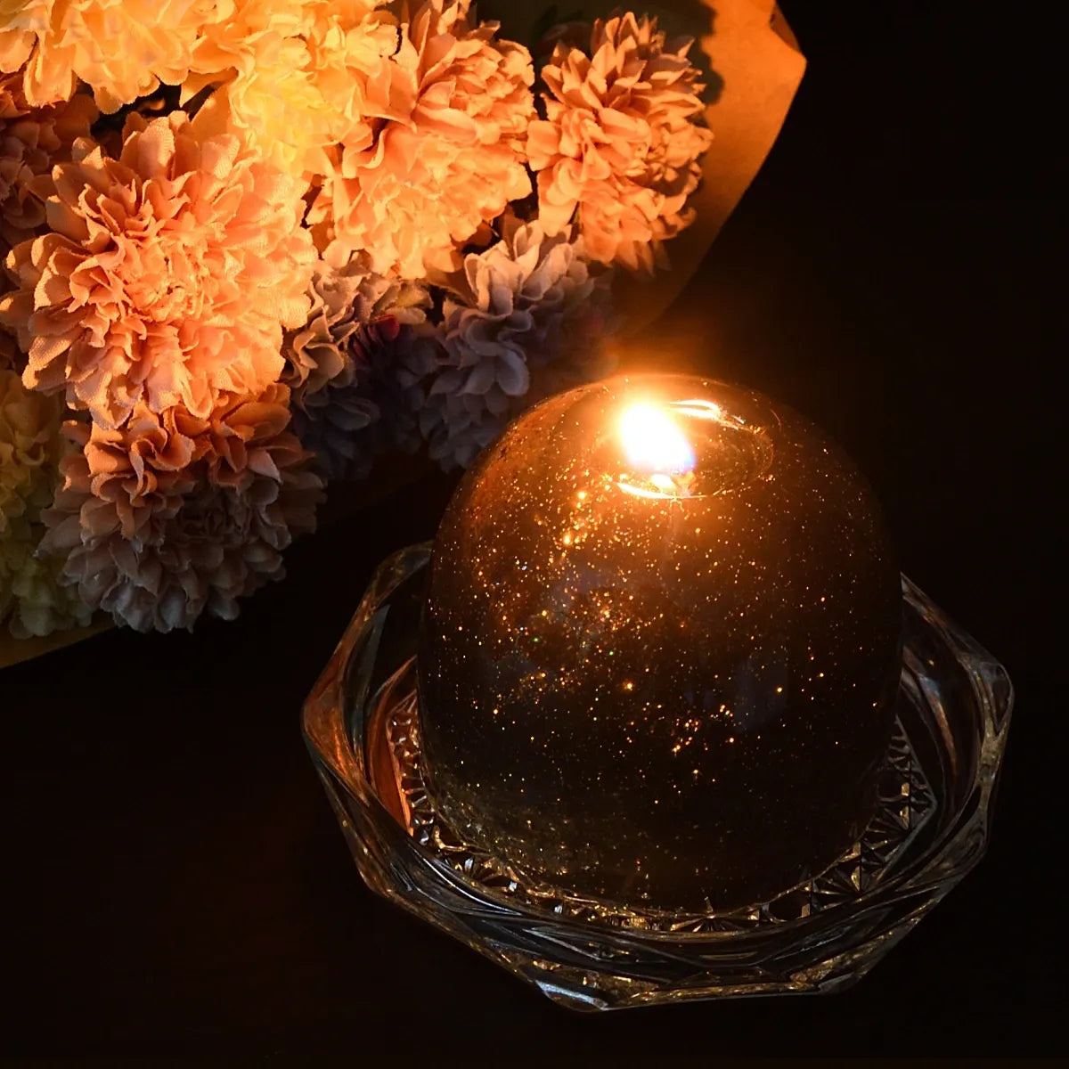 流星キャンドル MIDNIGHT | ナイトブレンド フォレストヒーリングの香り