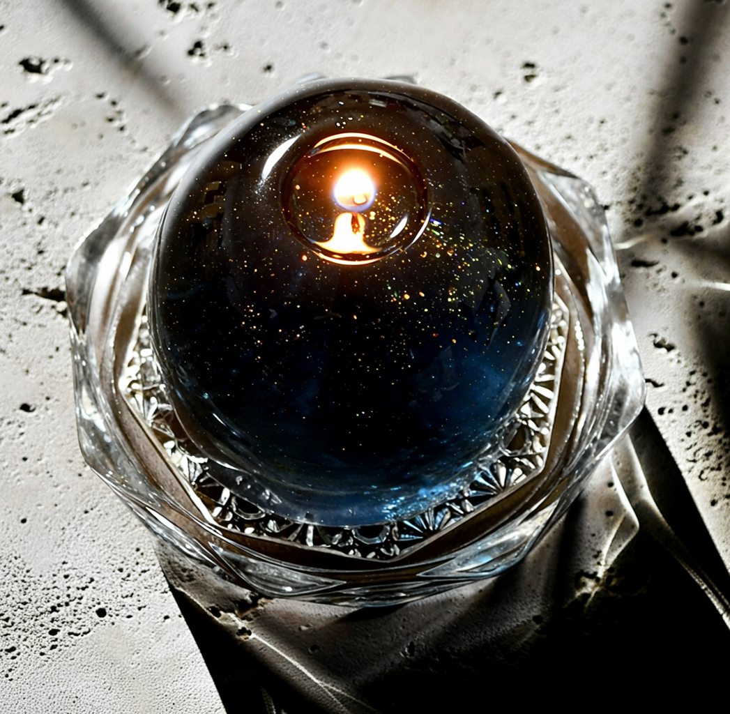 流星キャンドル MIDNIGHT | ナイトブレンド フォレストヒーリングの香り