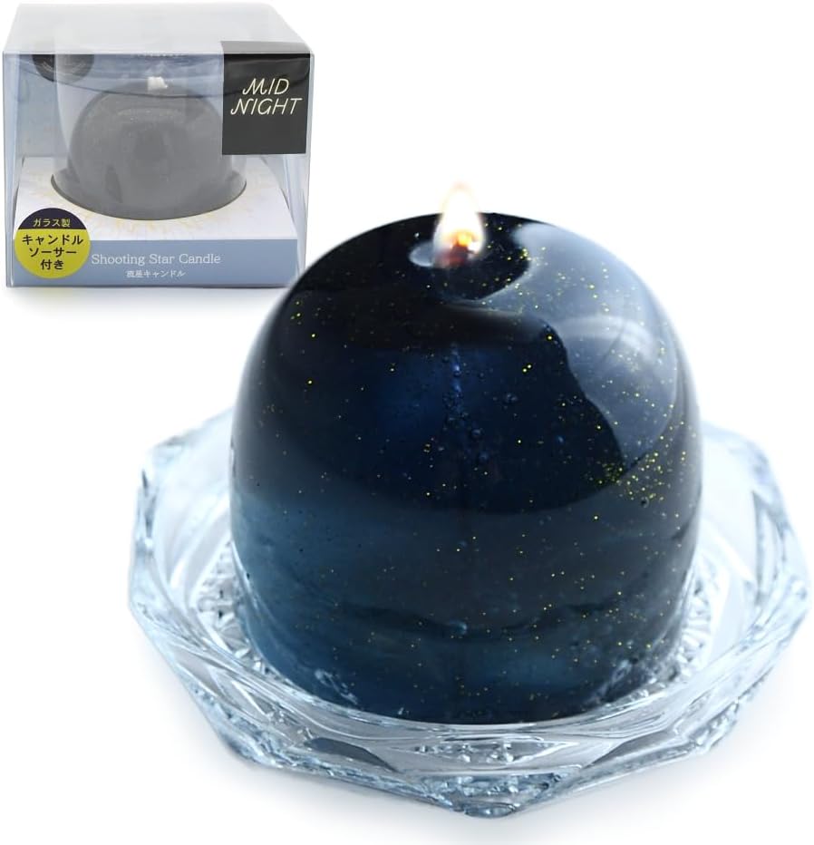 流星キャンドル MIDNIGHT | ナイトブレンド フォレストヒーリングの香り