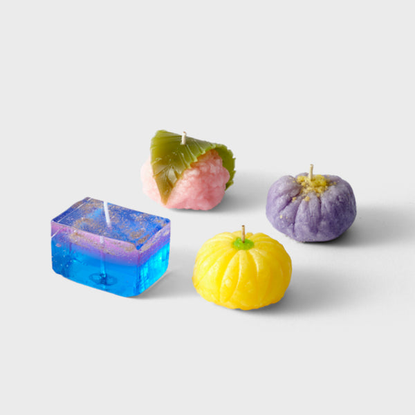 和菓子キャンドル「彩」貼箱入り