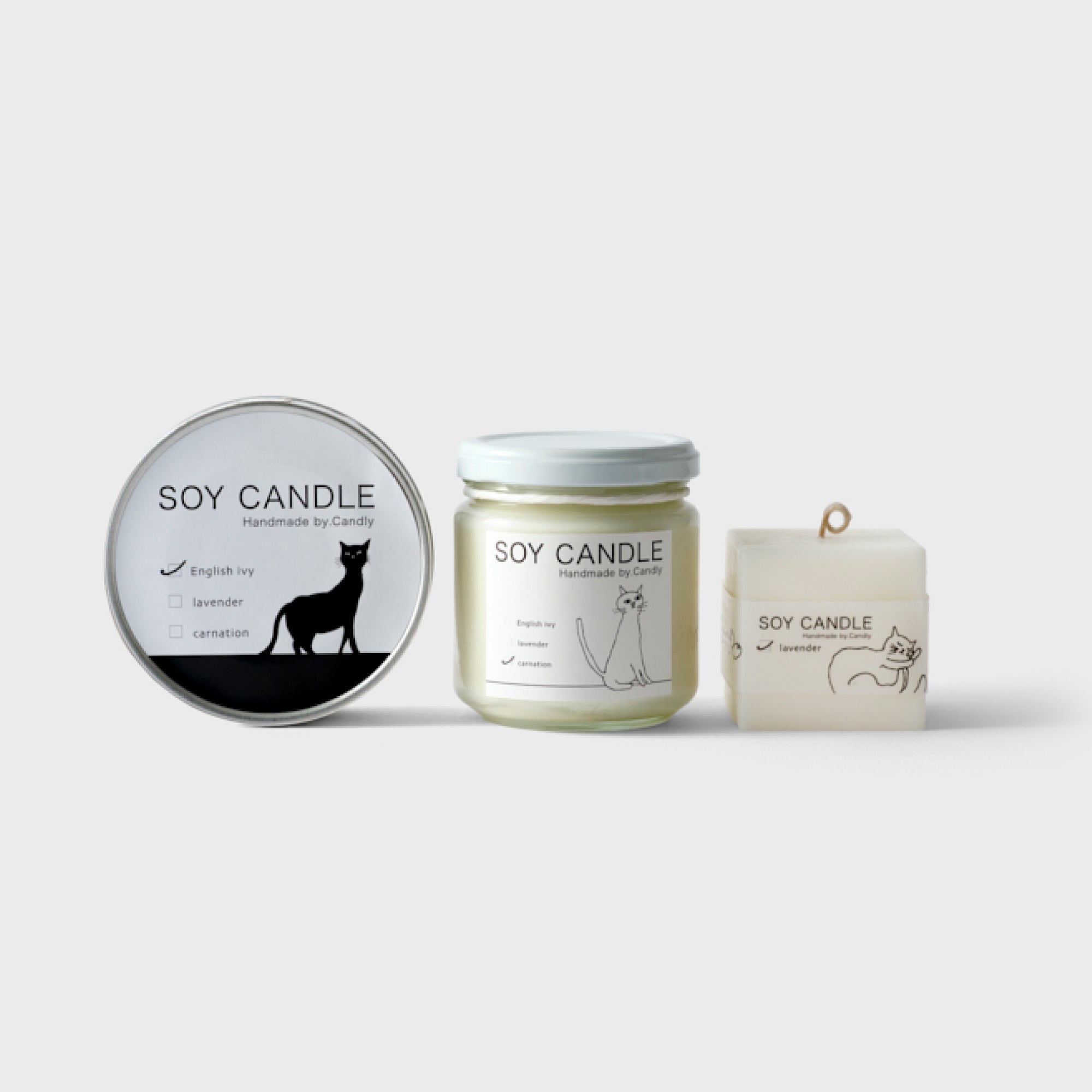 SOY CANDEL SET